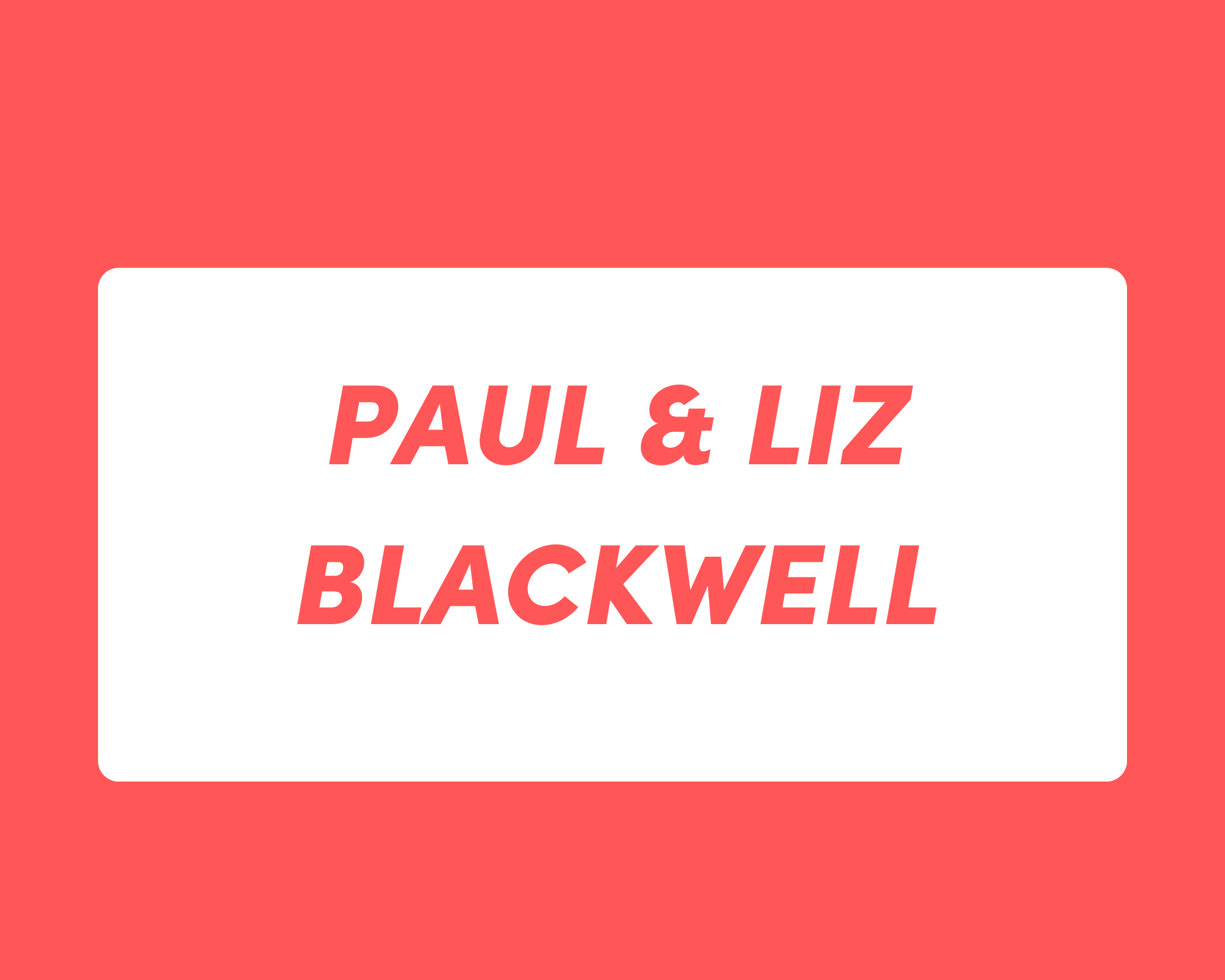 Blackwell Family 
