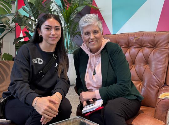 Class of 24 Kendra Sculley-Tui features in Lockerroom