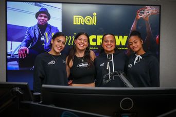 Mai FM crew interviews