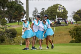Blue tutus